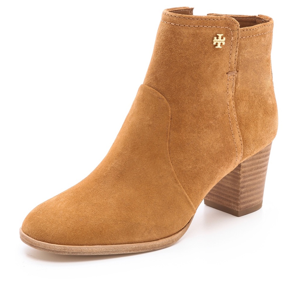 Tory Burch suede sabe bootie